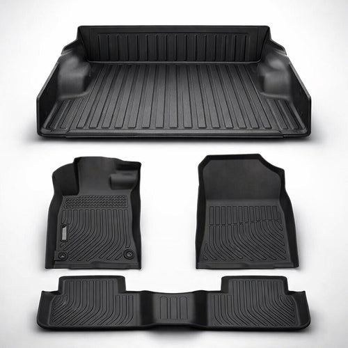 3D-Wannenmatten für Pick-up mit Ladeflächenwanne in Schwarz