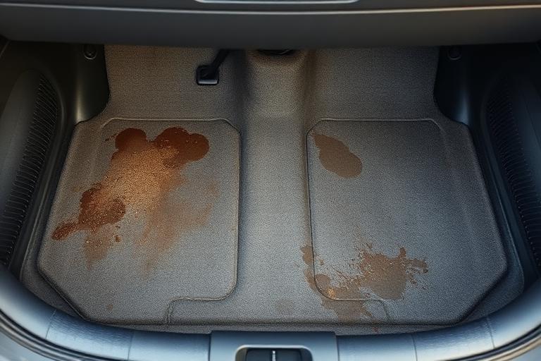 Before: unprotected trunk